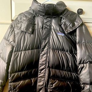 Black down mens XL Patagonia jacket NWOT